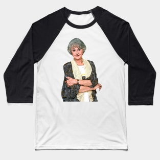 Dorothy Zbornak Cartoonish Baseball T-Shirt